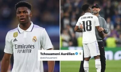 Aurélien Tchouameni likes a brutal post aimed at Liverpool in the face of transfer rumors