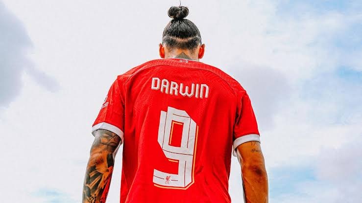 What Darwin Nuez said regarding assuming Liverpool’s number 9 jersey.