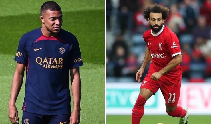 Kylian Mbappé has sent a transfer message to Liverpool as two heirs to Mohamed Salah are identified