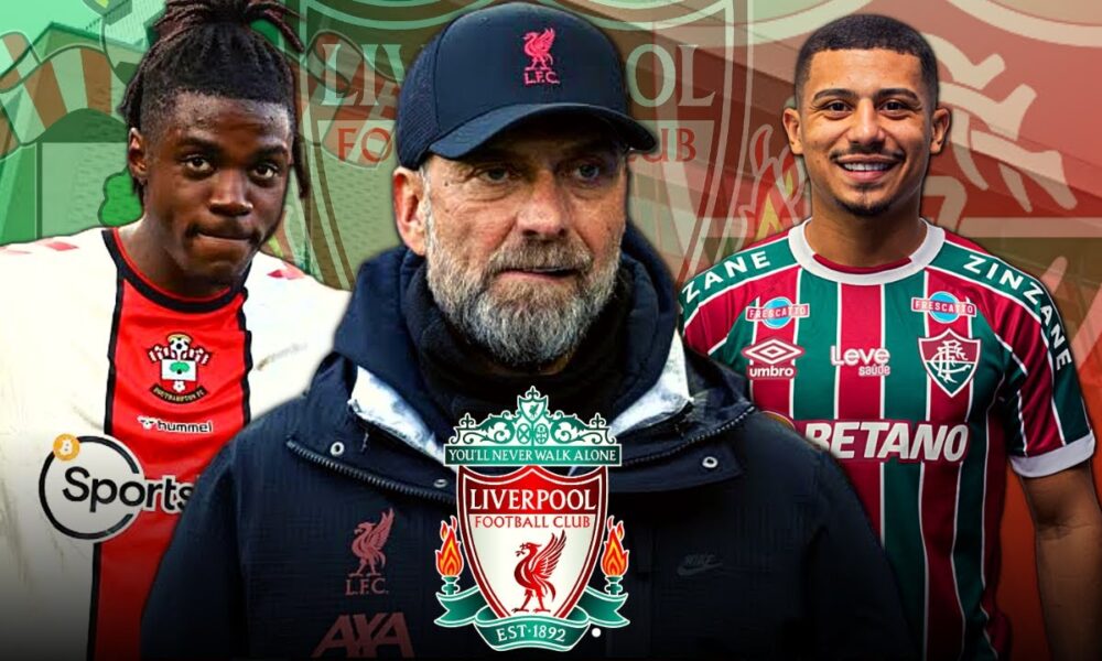Liverpool transfer news includes a director’s timeline hint and André being “sold” on a move.
