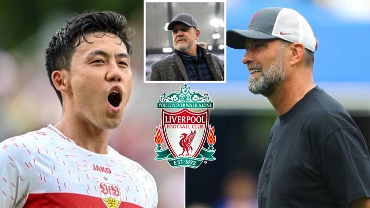 Jorg Schmadtke makes a “surprising move” as Liverpool makes a bid for the 30-year-old Japanese midfielder.