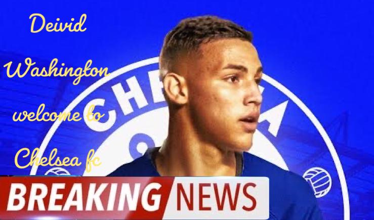 Deivid Washington, a young Santos athlete, is acquired by Chelsea.
