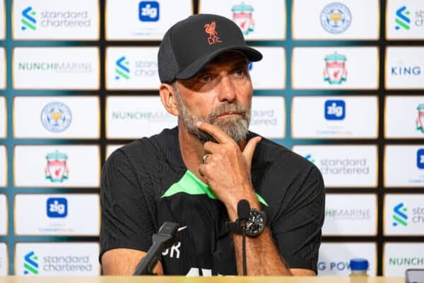 Jürgen Klopp concurs with Pep Guardiola in FIFA request after Saudi transfer raid on Liverpool