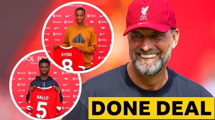 Liverpool completes a double deal as a defender from West Ham and a midfielder from Leicester sign.
