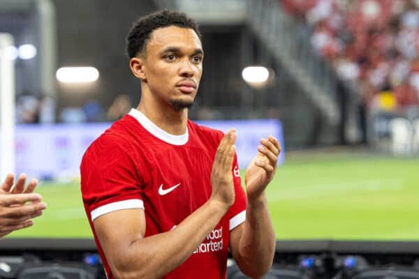 Trent Alexander-Arnold sends a clear message to Liverpool Premier League rivals after Chelsea draw