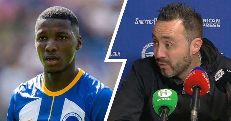Roberto De Zerbi pledges to Moises Caicedo as a backup plan worth £20 million in the latest Chelsea transfer news.