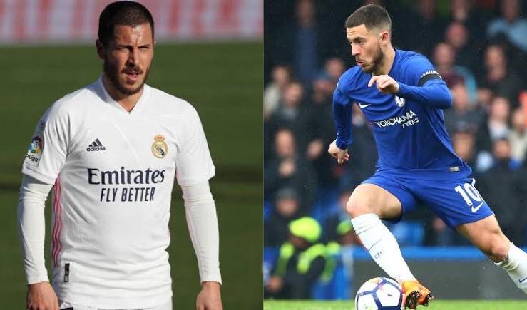 Eden Hazard was spotted at the Chelsea game after deciding his next transfer