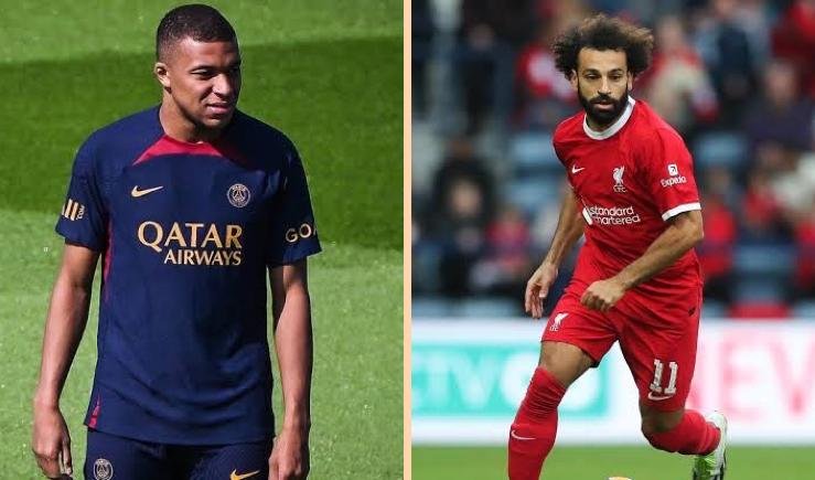 Kylian Mbappé has sent a transfer message to Liverpool as two heirs to Mohamed Salah are identified