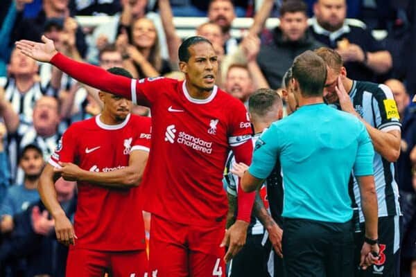 "Don't do anything silly!" -The Premier League has made the VAR audio from Virgil van Dijk's red card for Liverpool public.