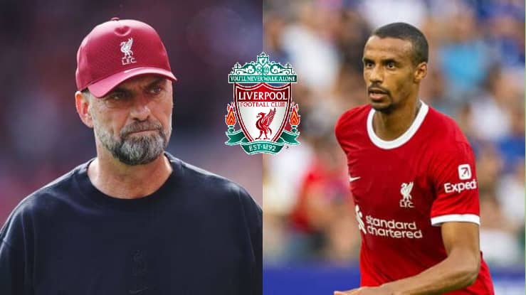 Jurgen Klopp is considering local options in order to replace Joel Matip at Liverpool