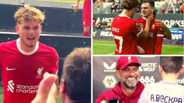 As Jones and Elliott celebrate with Liverpool supporters, 7 things observed from Wolves.