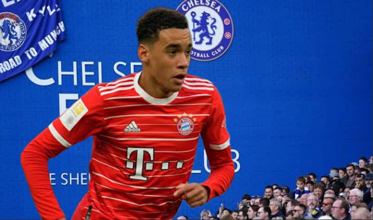 Jamal Musiala has already hinted that he might sign with Chelsea as the Bayern Munich star excels against Manchester United