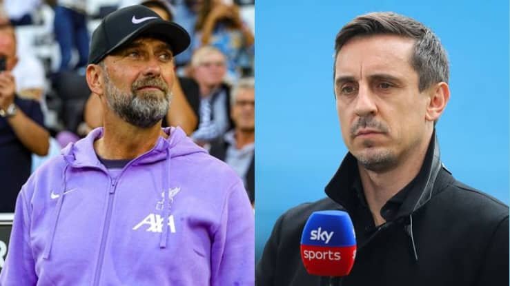After a contentious decision "ruins" Tottenham vs Liverpool, Gary Neville fumes at VAR. 