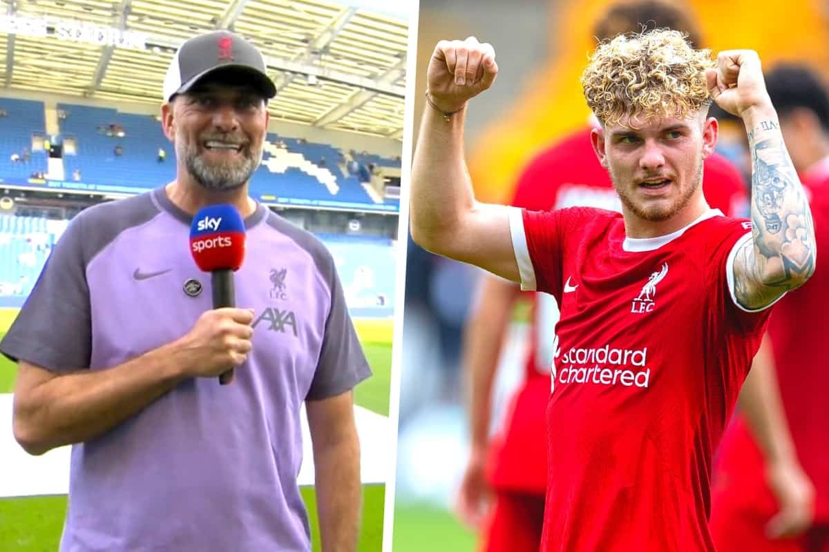 Jurgen Klopp explains why Harvey Elliott is starting despite 6 changes