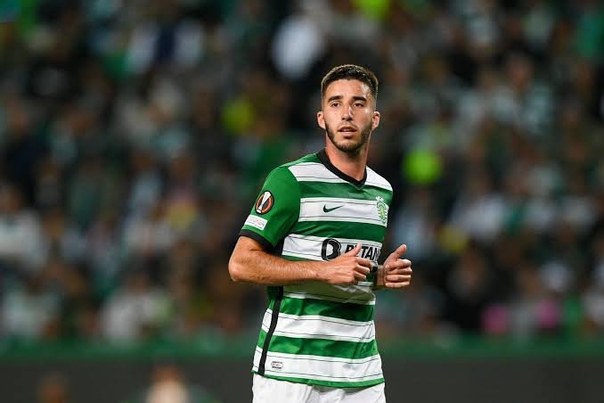 Goncalo Inacio, a highly-rated center-back for Sporting, is available for Manchester United to compete with Liverpool and Real Madrid