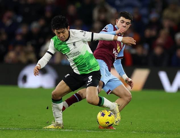 Wataru Endo accomplished a feat not witnessed at Liverpool in eighteen years in their victory over Burnley 