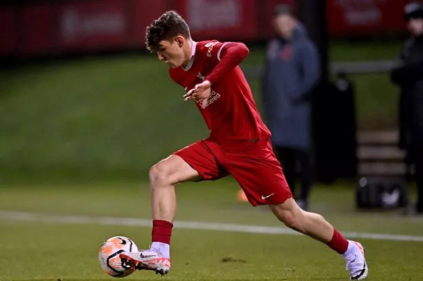 The son of a Premier League legend gets a hat-trick as Liverpool defeats Arsenal 7–0 in a convincing U18 victory.