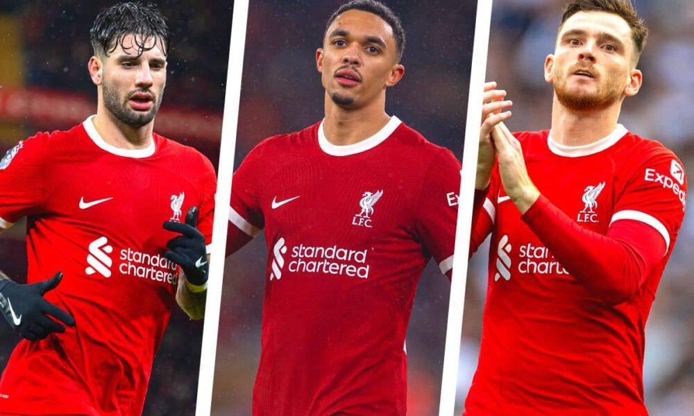 Liverpool’s full injury list including Trent Alexander-Arnold among 10 players out