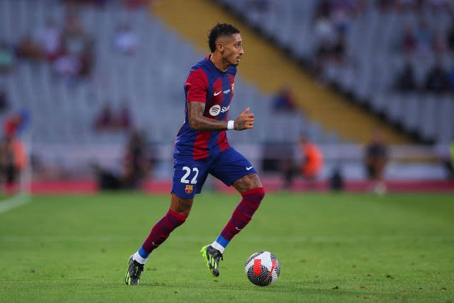 At the end of the current campaign, West Ham United is reportedly interested in signing Raphinha, a winger for Barcelona.