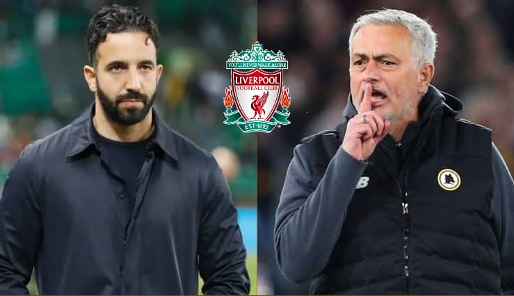 Ruben Amorim reacts to comments made by Jose Mourinho, saying, “It makes no sense,” as Liverpool links persist.