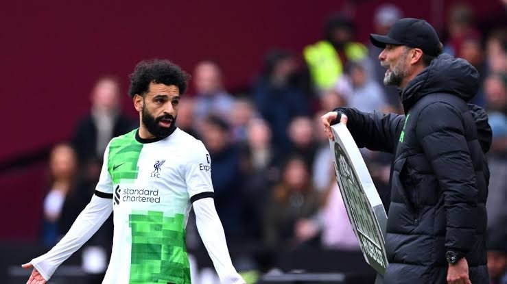 Jurgen Klopp's feud is intensified by Liverpool star Mohamed Salah, who says, "There will be fire."