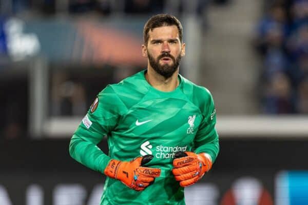 Transfer rumours for Alisson Becker surface as Arne Slot "complications" postpone Liverpool's announcement.