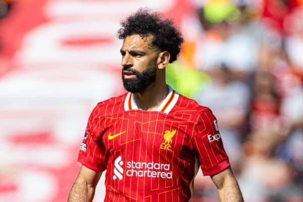 With the most blatant Liverpool transfer hint to date, Mohamed Salah reacts to Arne Slot's appointment.