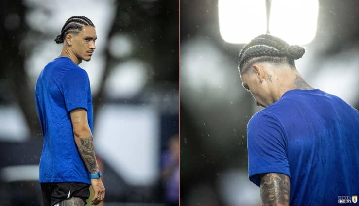 Liverpool star Darwin Nunez, is getting ready for Copa America with a new looks.