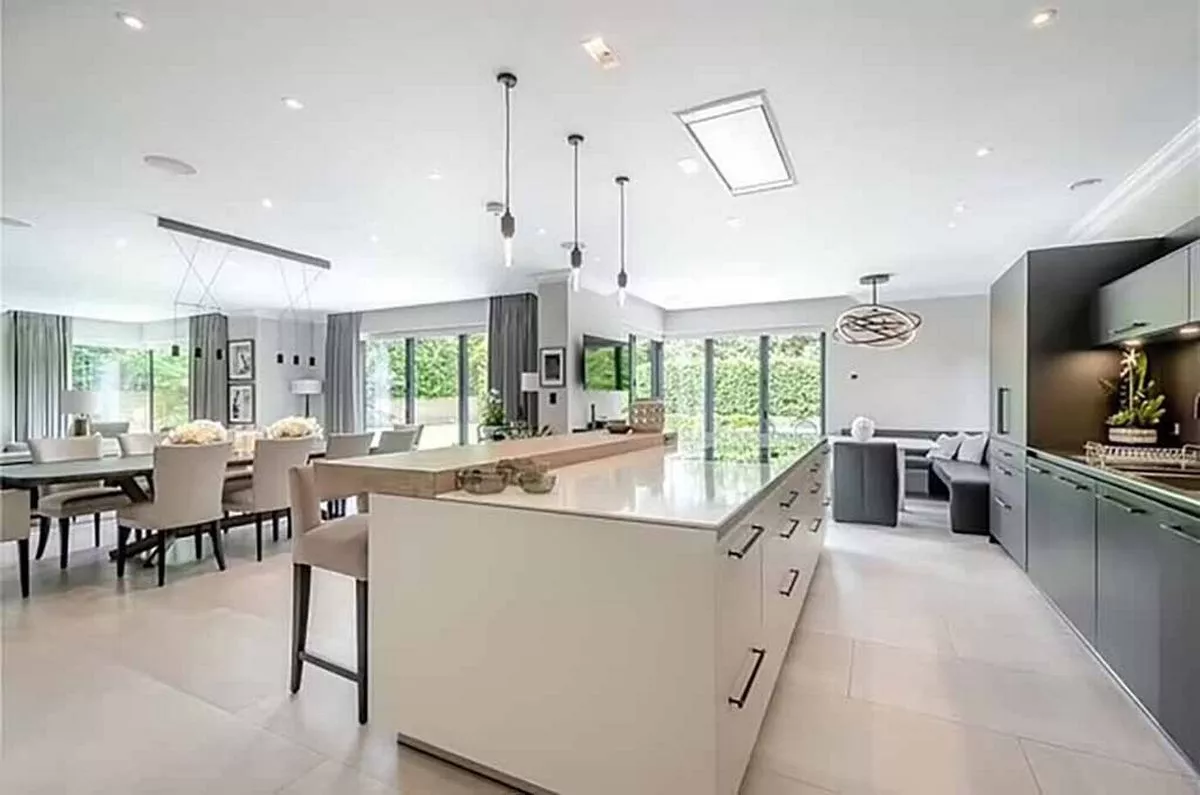 Gorgeous kitchen from the mansion in Cheshire