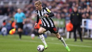 The CEO of Newcastle provides a one-word update on Anthony Gordon, a target for Liverpool