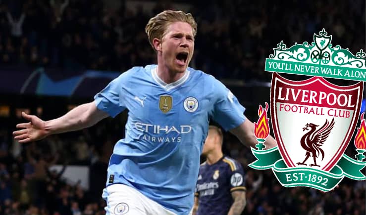 Liverpool’s position on activating the release clause for Kevin De Bruyne “replacement”