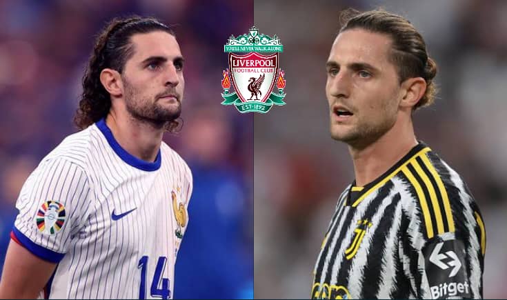 Following transfer rumours involving Adrien Rabiot from Liverpool, Juventus issues a statement