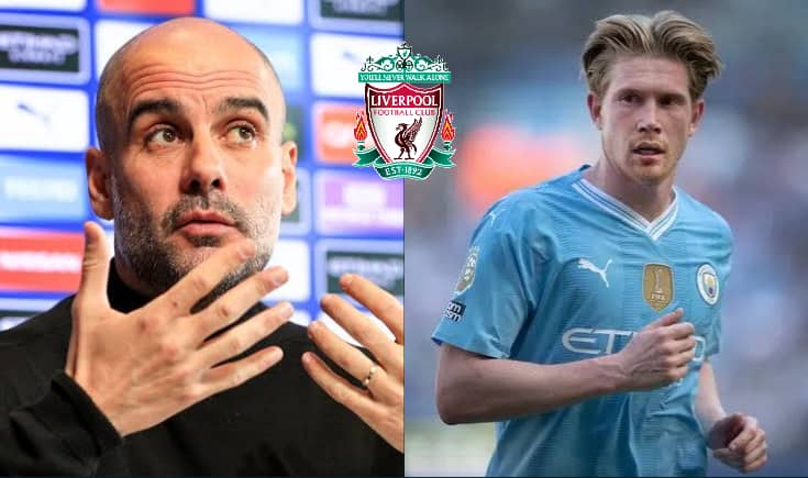 As Liverpool supporters pay attention, Pep Guardiola finally clarifies Kevin De Bruyne’s transfer future