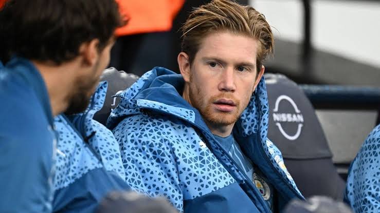 Man City exit bombshell from Kevin De Bruyne as move 'agreed' and Liverpool looks on.