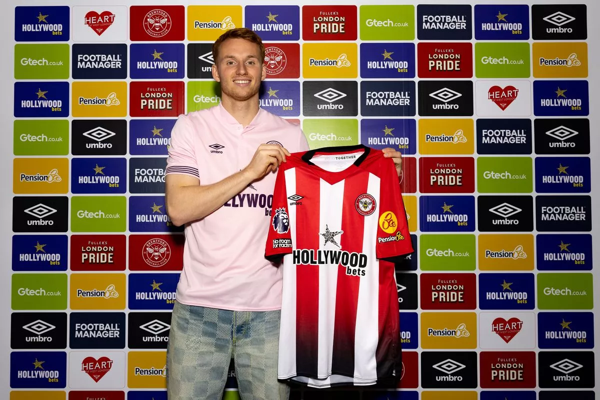 In a £25 million transfer, Sepp van den Berg has joined Brentford.