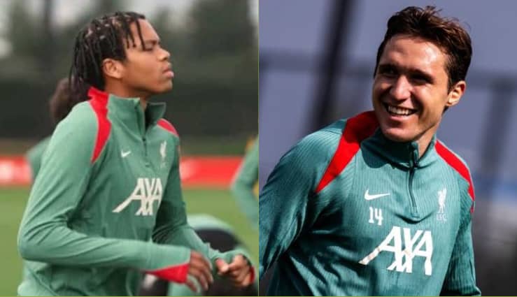 What Federico Chiesa told Rio Ngumoha as Liverpool new signing wows his new teammates