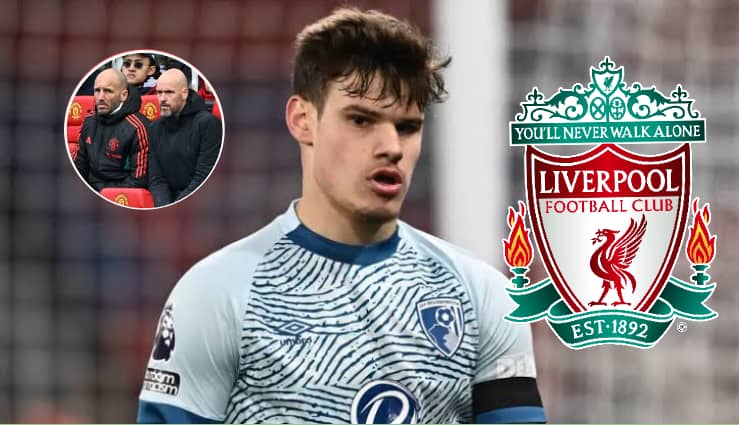 Liverpool and Manchester United to compete for Bournemouth player in transfer showdown.
