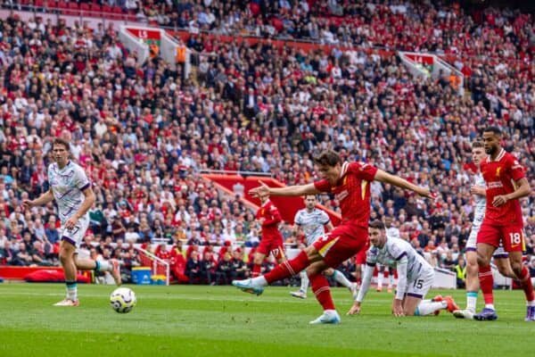 Liverpool shifted into high gear, securing a 3-0 victory over Bournemouth in the first