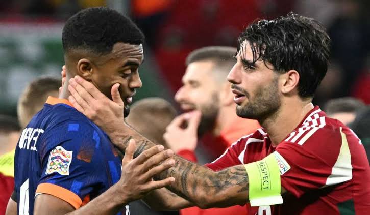 Liverpool’s Ryan Gravenberch swiftly embarrasses Reds teammate during international duty