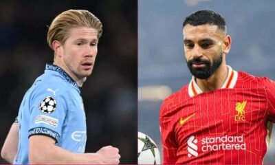 Predicted Man City lineup against Liverpool as Guardiola faces limited choices due to Kevin De Bruyne injury worry