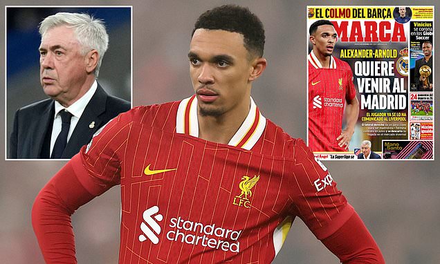 Liverpool Transfer News LIVE – Trent Alexander-Arnold’s Move to Real Madrid ‘Confirmed’ Amid Ongoing Contract Negotiations