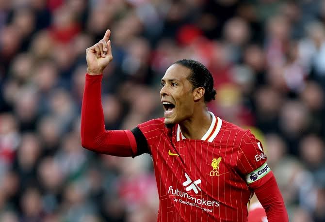 Liverpool captain Virgil van Dijk will lead his team for the final Merseyside