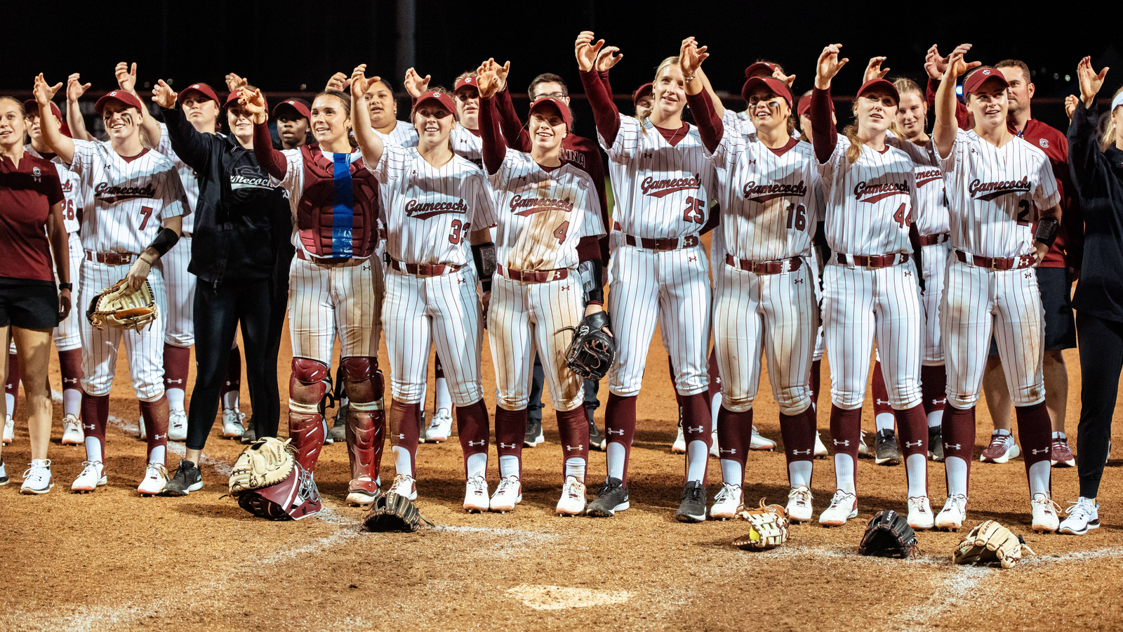 Carolina softball team