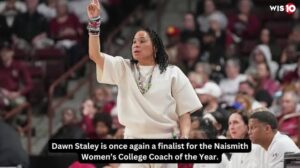 Staley Named Naismith Coach of the Year Finalist
