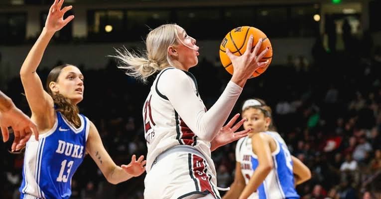 South Carolina women's basketball puts three on all-regional team, Chloe Kitts wins MVP en route to Final Four